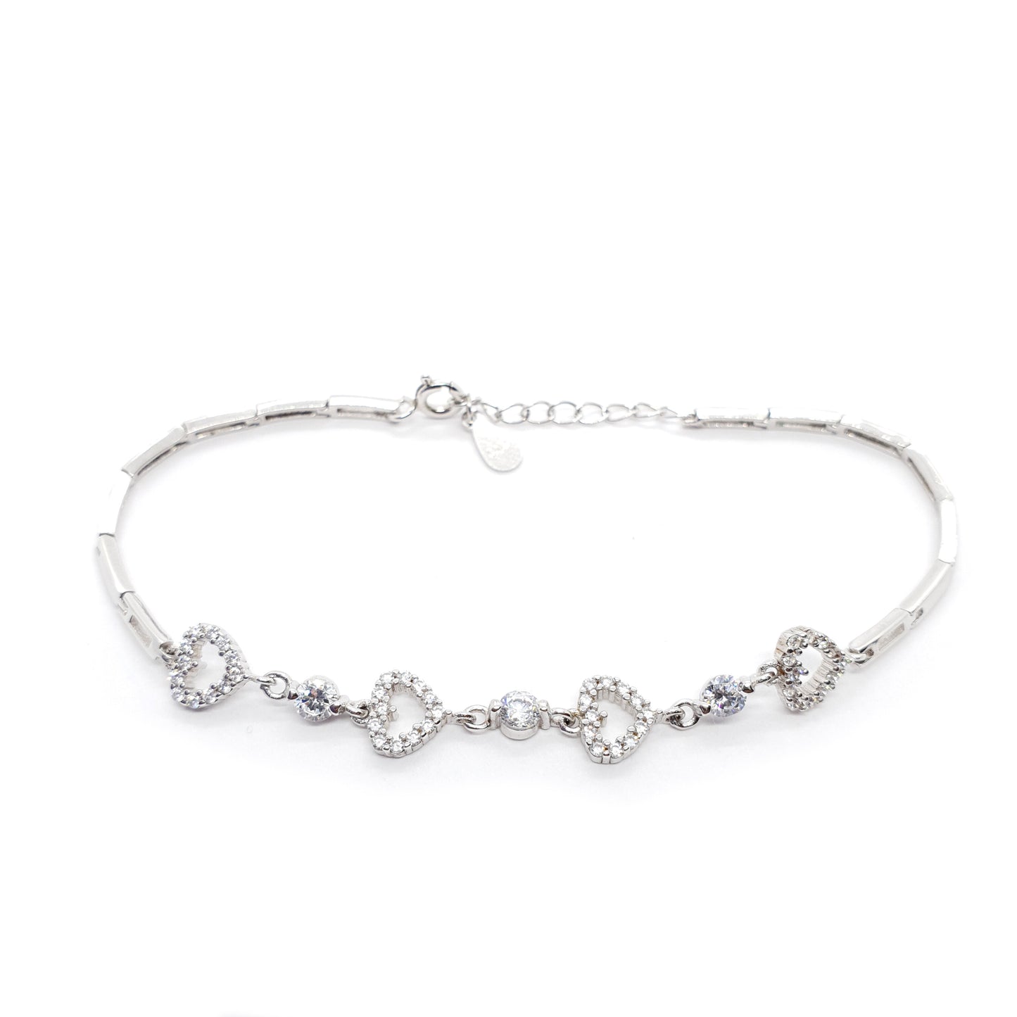 Sweet Pea Silver Bracelet