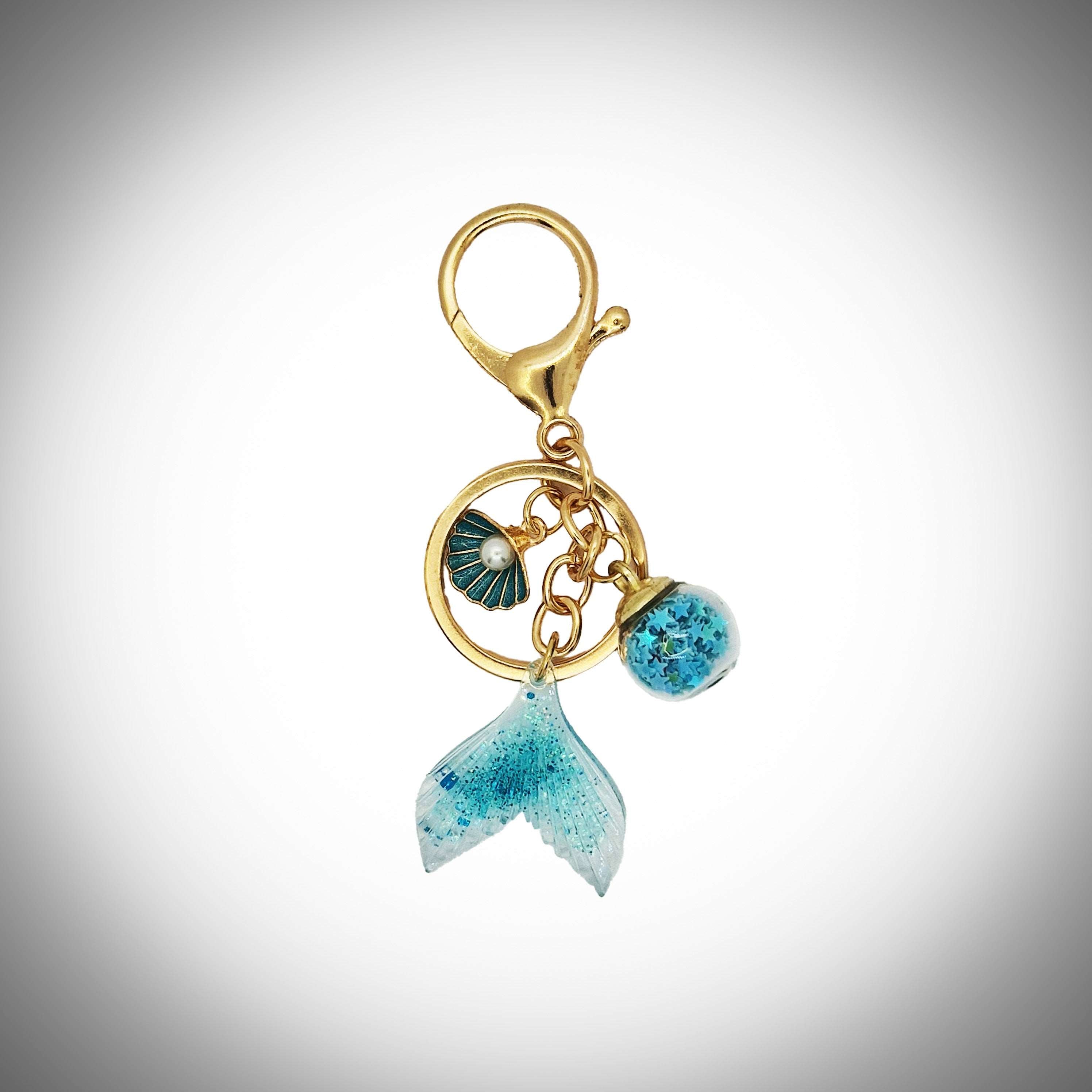 Mermaid deals tail keyring