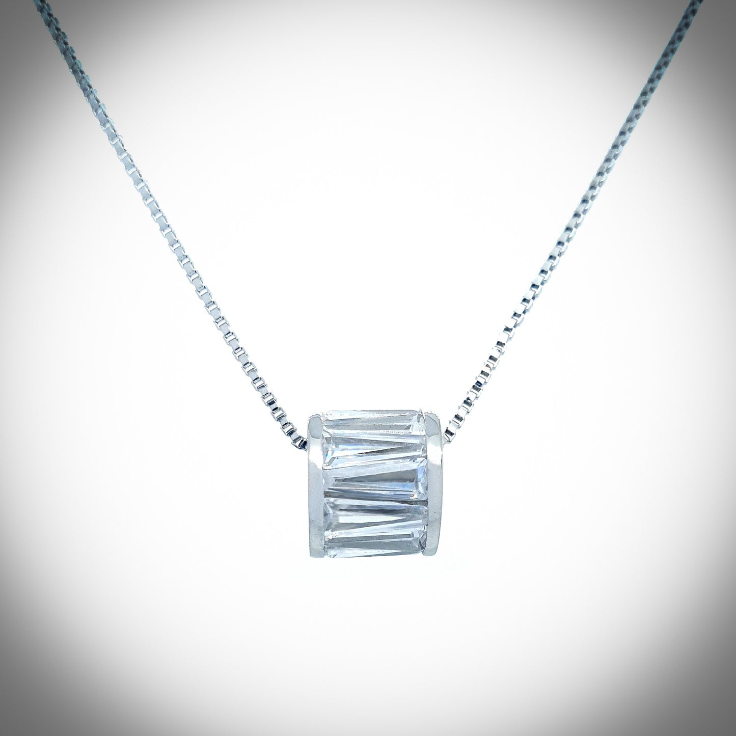 Amaryllis Silver Necklace